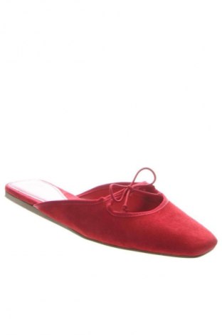 Чехли Zara, Размер 40, Цвят Червен, Цена 26,97 лв.