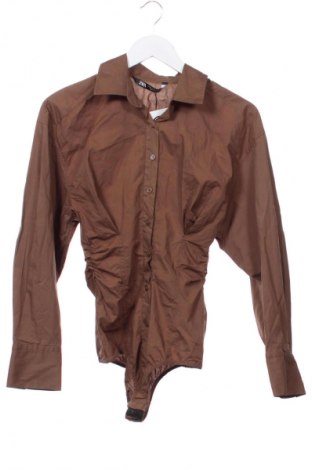 Női ing-body Zara, Méret XS, Szín Barna, Ár 9 994 Ft