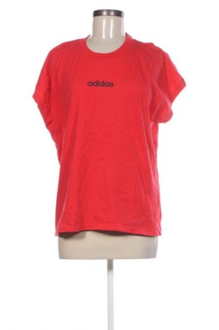 Дамска блуза Adidas, Размер XXL, Цвят Червен, Цена 93,99 лв.
