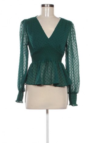 Bluză de femei Amisu, Mărime XS, Culoare Verde, Preț 50,00 Lei