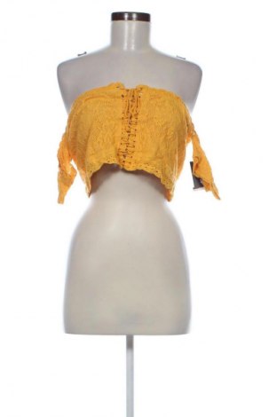 Дамска блуза Ardene, Размер XL, Цвят Жълт, Цена 25,99 лв.