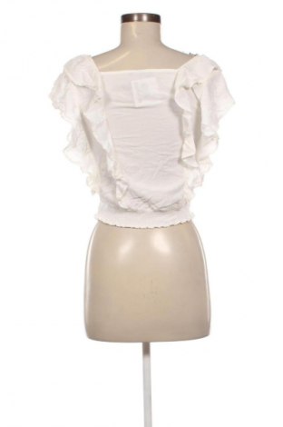 Damen Shirt Bershka, Größe S, Farbe Weiß, Preis € 10,99
