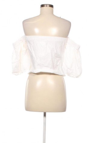 Bluzka damska Bershka, Rozmiar XS, Kolor Biały, Cena 16,99 zł