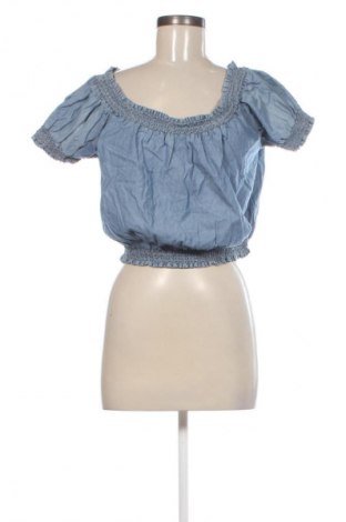 Bluzka damska Bershka, Rozmiar L, Kolor Niebieski, Cena 34,99 zł