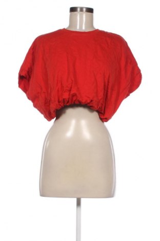 Дамска блуза Bershka, Размер L, Цвят Червен, Цена 15,99 лв.