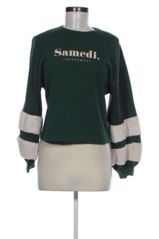 Női blúz Bershka, Méret S, Szín Zöld, Ár 3 828 Ft