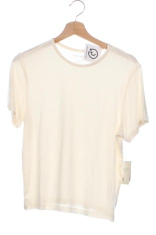 Дамска блуза Calvin Klein, Размер XS, Цвят Екрю, Цена 48,99 лв.