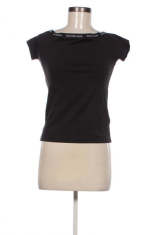 Bluzka damska Calvin Klein Jeans, Rozmiar L, Kolor Czarny, Cena 232,99 zł