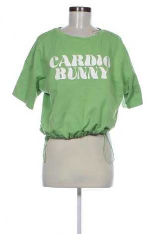 Дамска блуза Cardio Bunny, Размер L, Цвят Зелен, Цена 19,00 лв.