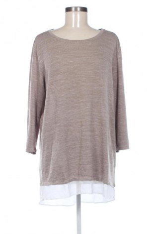 Дамска блуза Colours Of The World, Размер XL, Цвят Бежов, Цена 13,99 лв.