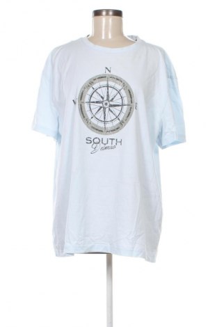 Дамска блуза Delmao, Размер XL, Цвят Син, Цена 50,99 лв.