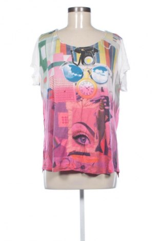 Дамска блуза Desigual, Размер XL, Цвят Многоцветен, Цена 41,00 лв.