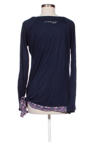 Γυναικεία μπλούζα Desigual, Μέγεθος XL, Χρώμα Μπλέ, Τιμή 24,55 €