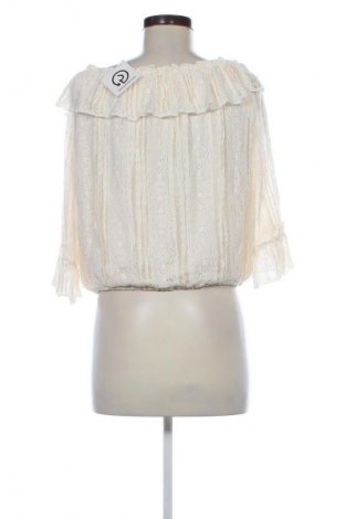 Дамска блуза GU, Размер S, Цвят Екрю, Цена 12,99 лв.