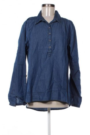 Damen Shirt Gina Tricot, Größe L, Farbe Blau, Preis 10,30 €