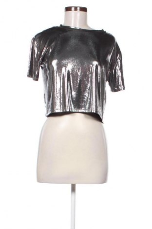 Bluză de femei H&M Divided, Mărime XS, Culoare Argintiu, Preț 50,00 Lei