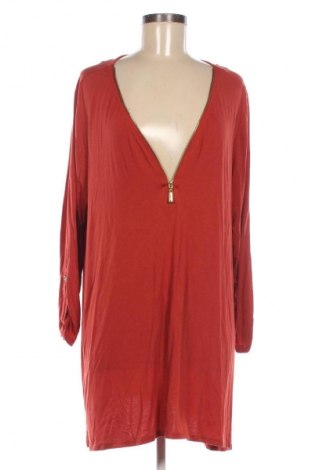 Bluzka damska JM Collection, Rozmiar XXL, Kolor Czerwony, Cena 44,00 zł