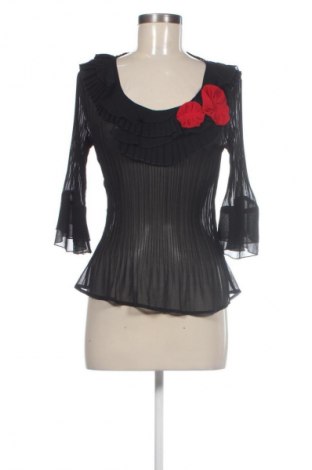Дамска блуза Kriss, Размер M, Цвят Черен, Цена 6,99 лв.