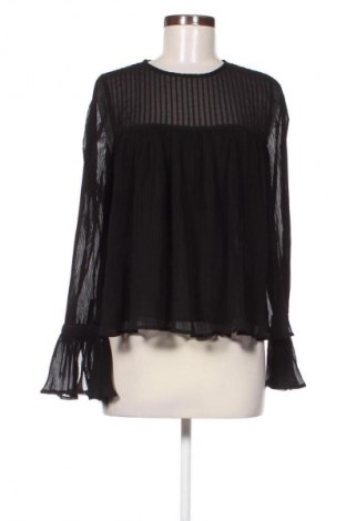 Дамска блуза Mango, Размер XS, Цвят Черен, Цена 27,00 лв.