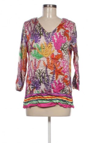 Дамска блуза Mucho Gusto, Размер S, Цвят Многоцветен, Цена 94,99 лв.