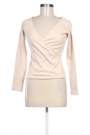 Дамска блуза NA-KD, Размер M, Цвят Бежов, Цена 34,00 лв.