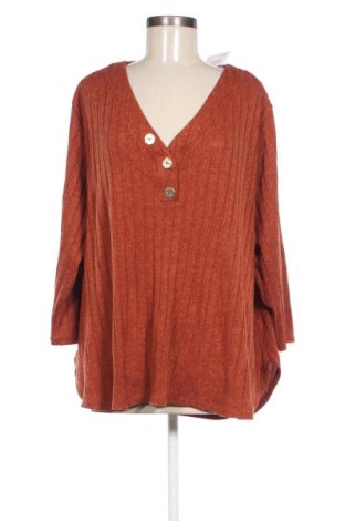 Bluză de femei Papaya, Mărime 3XL, Culoare Maro, Preț 50,37 Lei