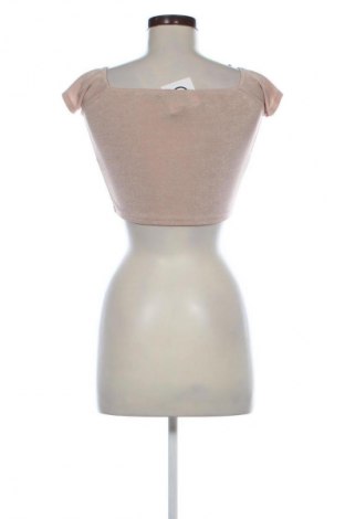Damen Shirt Pretty Little Thing, Größe XS, Farbe Beige, Preis 9,72 €