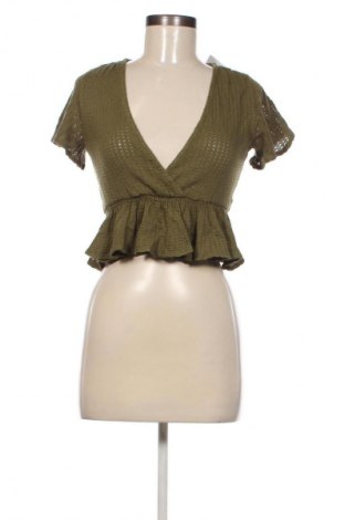 Dámska blúza Pull&Bear, Veľkosť S, Farba Zelená, Cena  6,95 €