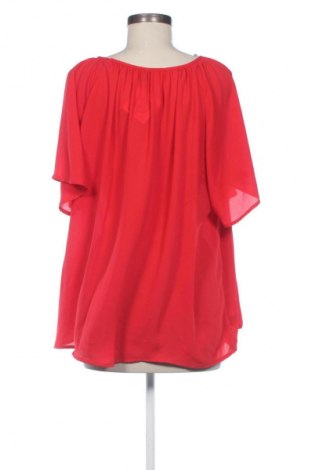 Bluzka damska SHEIN, Rozmiar 4XL, Kolor Czerwony, Cena 43,68 zł