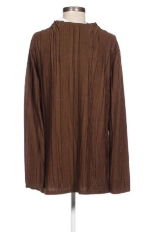 Damen Shirt SHEIN, Größe 3XL, Farbe Braun, Preis 9,72 €
