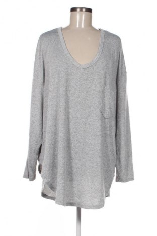 Дамска блуза SHEIN, Размер 5XL, Цвят Сив, Цена 9,99 лв.