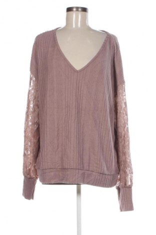 Dámská halenka SHEIN, Velikost 4XL, Barva Popelavě růžová, Cena  239,00 Kč