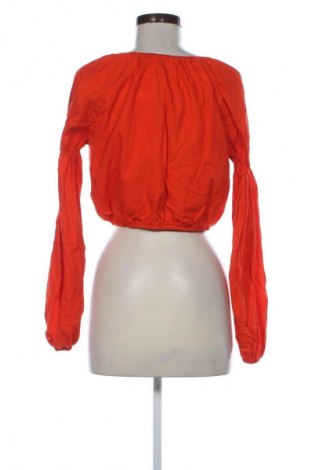 Дамска блуза Sinsay, Размер M, Цвят Оранжев, Цена 19,00 лв.