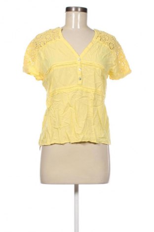 Дамска блуза Stradivarius, Размер M, Цвят Жълт, Цена 5,99 лв.