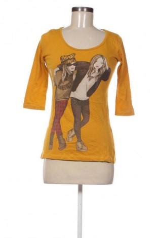 Bluză de femei Stradivarius, Mărime S, Culoare Galben, Preț 43,99 Lei