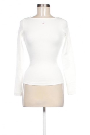 Bluză de femei Tommy Jeans, Mărime S, Culoare Alb, Preț 290,99 Lei