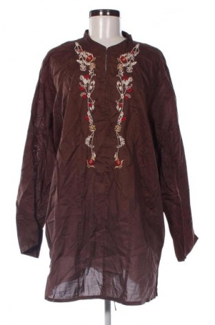 Γυναικεία μπλούζα Unbranded, Μέγεθος XXL, Χρώμα Καφέ, Τιμή 8,24 €