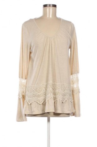 Дамска блуза Unbranded, Размер XL, Цвят Бежов, Цена 19,00 лв.