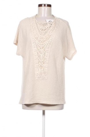 Дамска блуза Unbranded, Размер XXL, Цвят Екрю, Цена 19,00 лв.