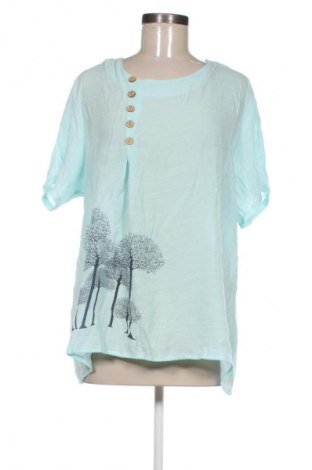 Dámska blúza Unbranded, Veľkosť 3XL, Farba Modrá, Cena  9,72 €