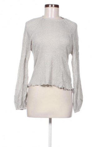 Bluză de femei Zara, Mărime M, Culoare Argintiu, Preț 32,99 Lei