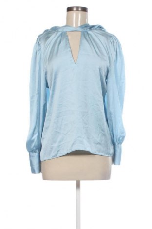 Дамска блуза Zara, Размер M, Цвят Син, Цена 17,99 лв.