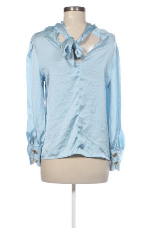 Дамска блуза Zara, Размер M, Цвят Син, Цена 17,99 лв.