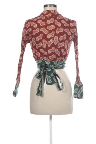 Дамска блуза Zara, Размер XS, Цвят Многоцветен, Цена 7,99 лв.