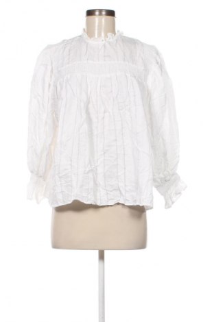Дамска блуза Zara, Размер M, Цвят Бял, Цена 21,99 лв.