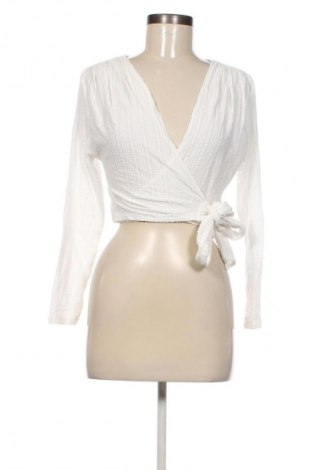Damen Shirt Zara, Größe M, Farbe Weiß, Preis 14,99 €