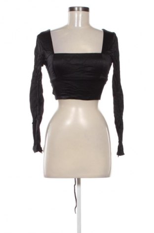 Дамска блуза Zara, Размер M, Цвят Черен, Цена 6,99 лв.