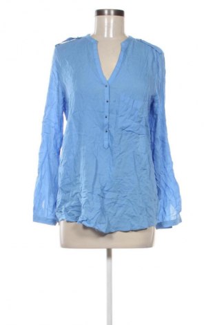 Дамска блуза Zara, Размер M, Цвят Син, Цена 16,99 лв.