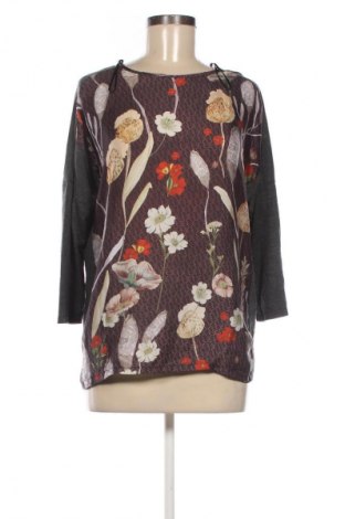 Дамска блуза Zara, Размер L, Цвят Многоцветен, Цена 22,99 лв.