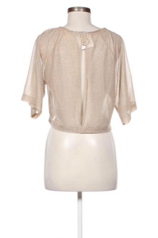 Дамска блуза Zara, Размер M, Цвят Златист, Цена 20,14 лв.